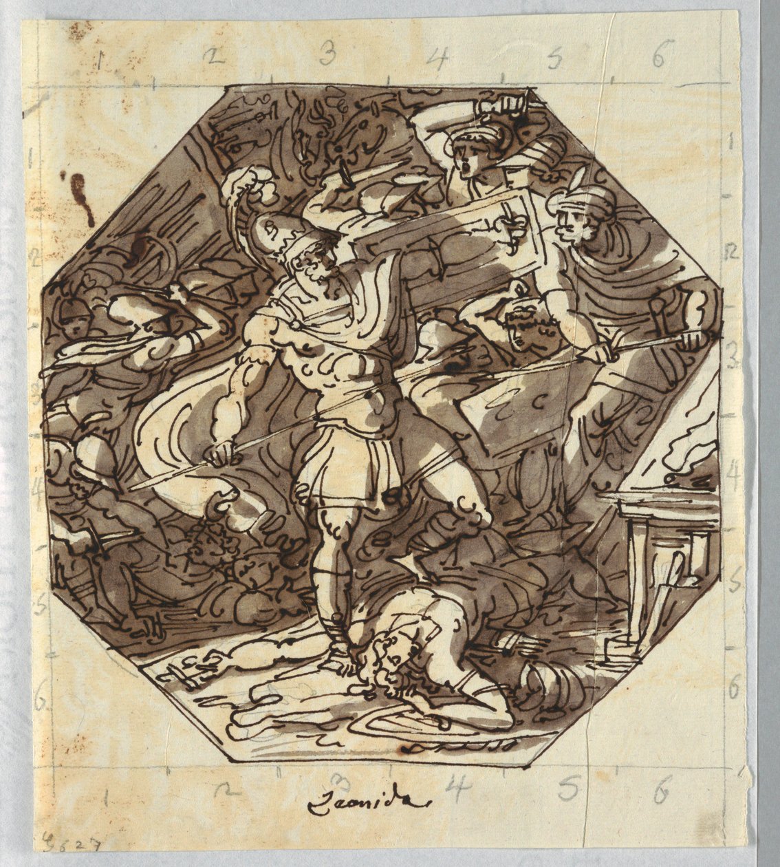 Leonidas alkotó: Felice Giani