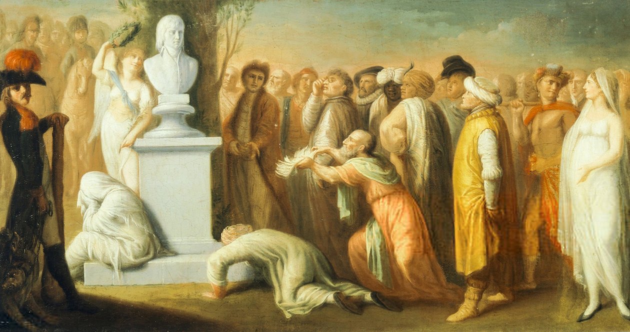 Napóleon visszatérése Egyiptomból 1799 októberében alkotó: Felice Guascone