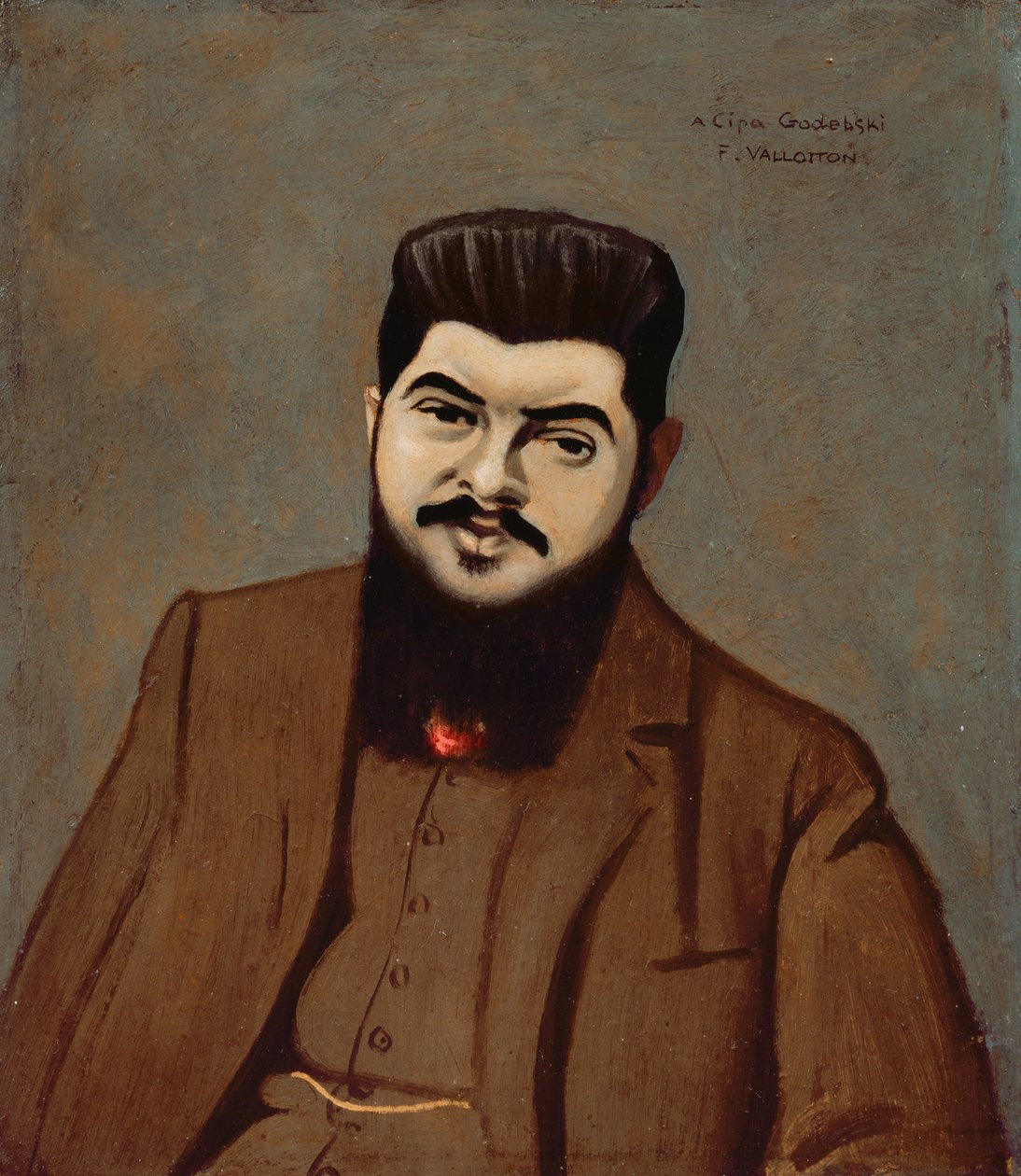 Cipa Godebski, 1902 alkotó: Felix Edouard Vallotton