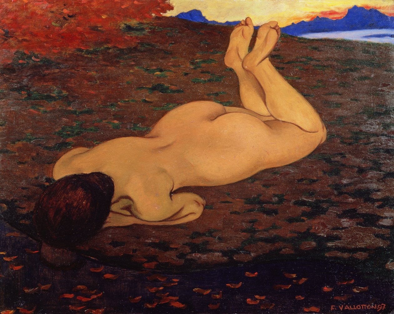 A forrás, 1897 alkotó: Felix Edouard Vallotton