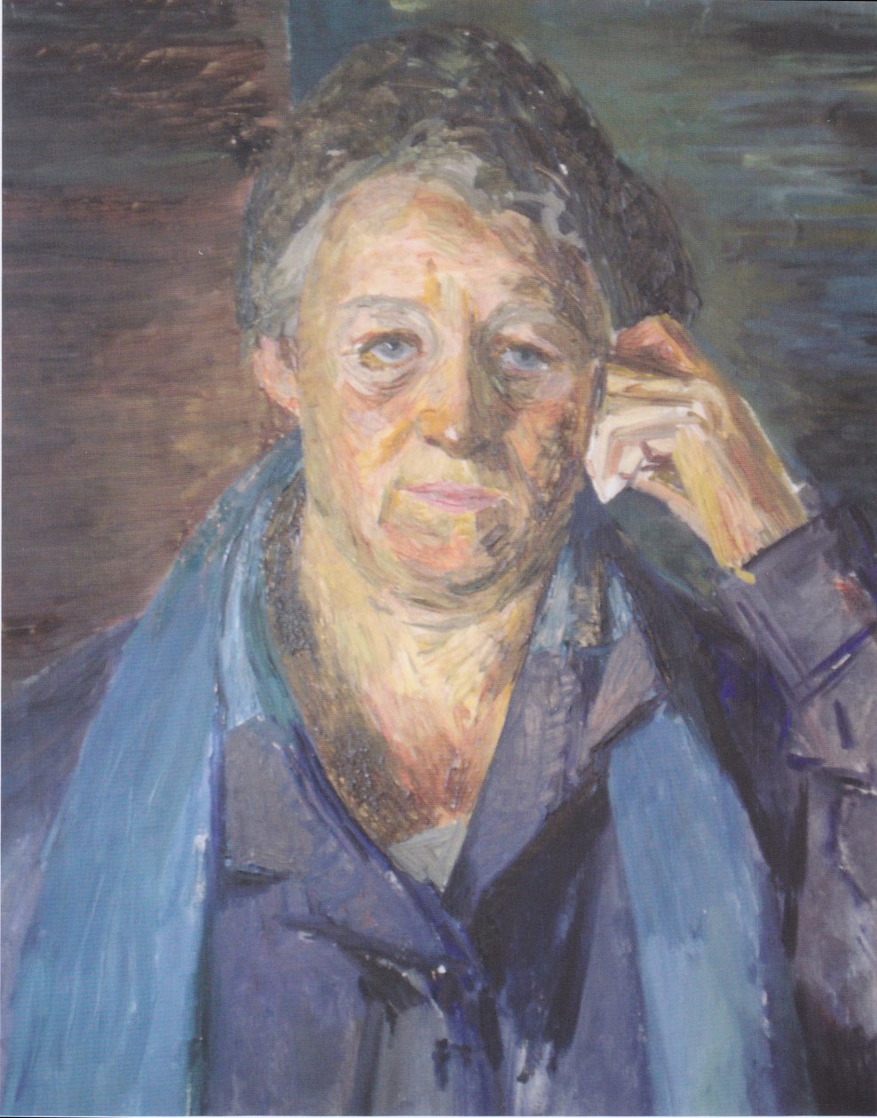 Egy öregasszony portréja, Hermine Ilming alkotó: Felix Esterl