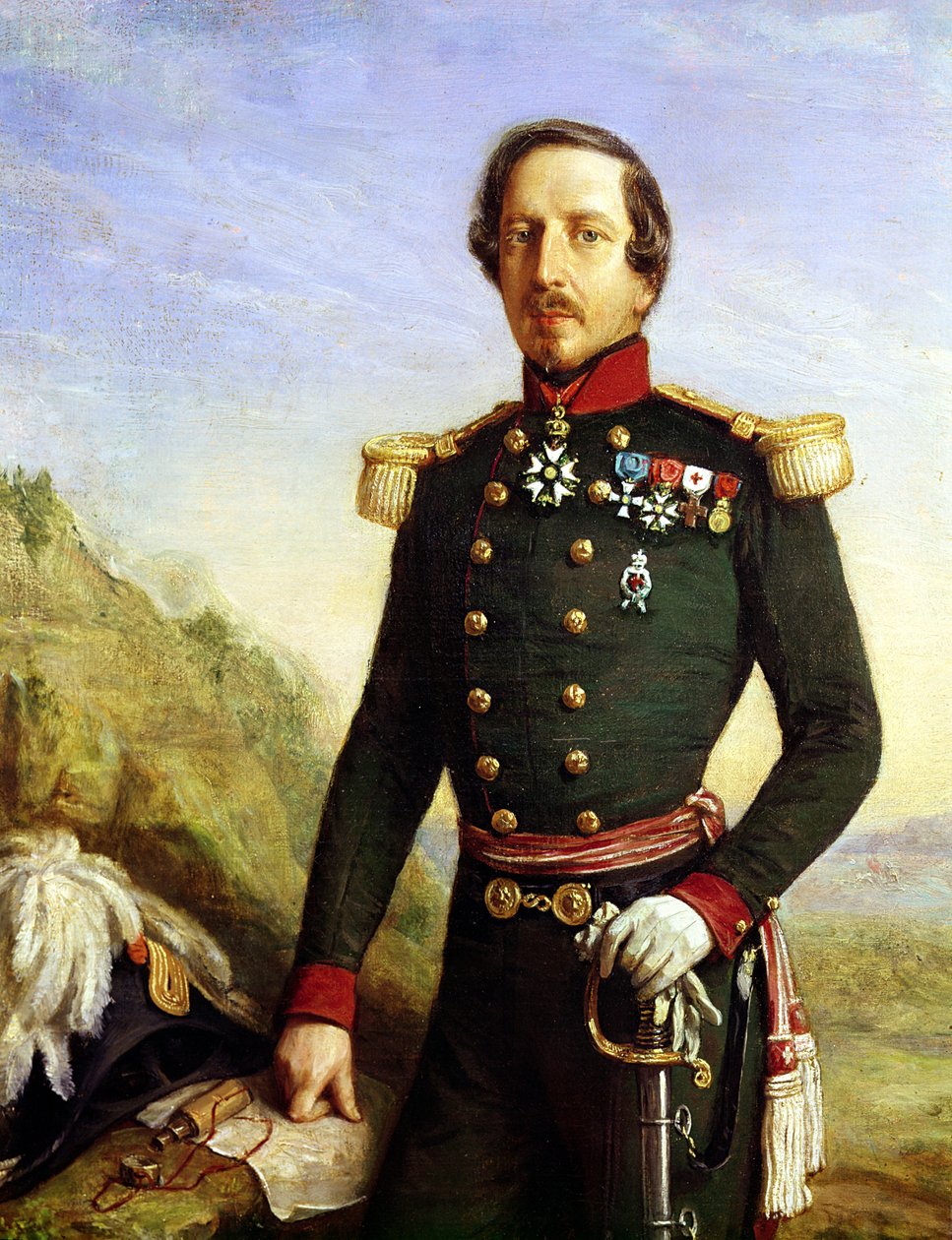 III. Napóleon (1808-73) portréja, 1852 (részlet) alkotó: Felix Francois Barthelemy Genaille