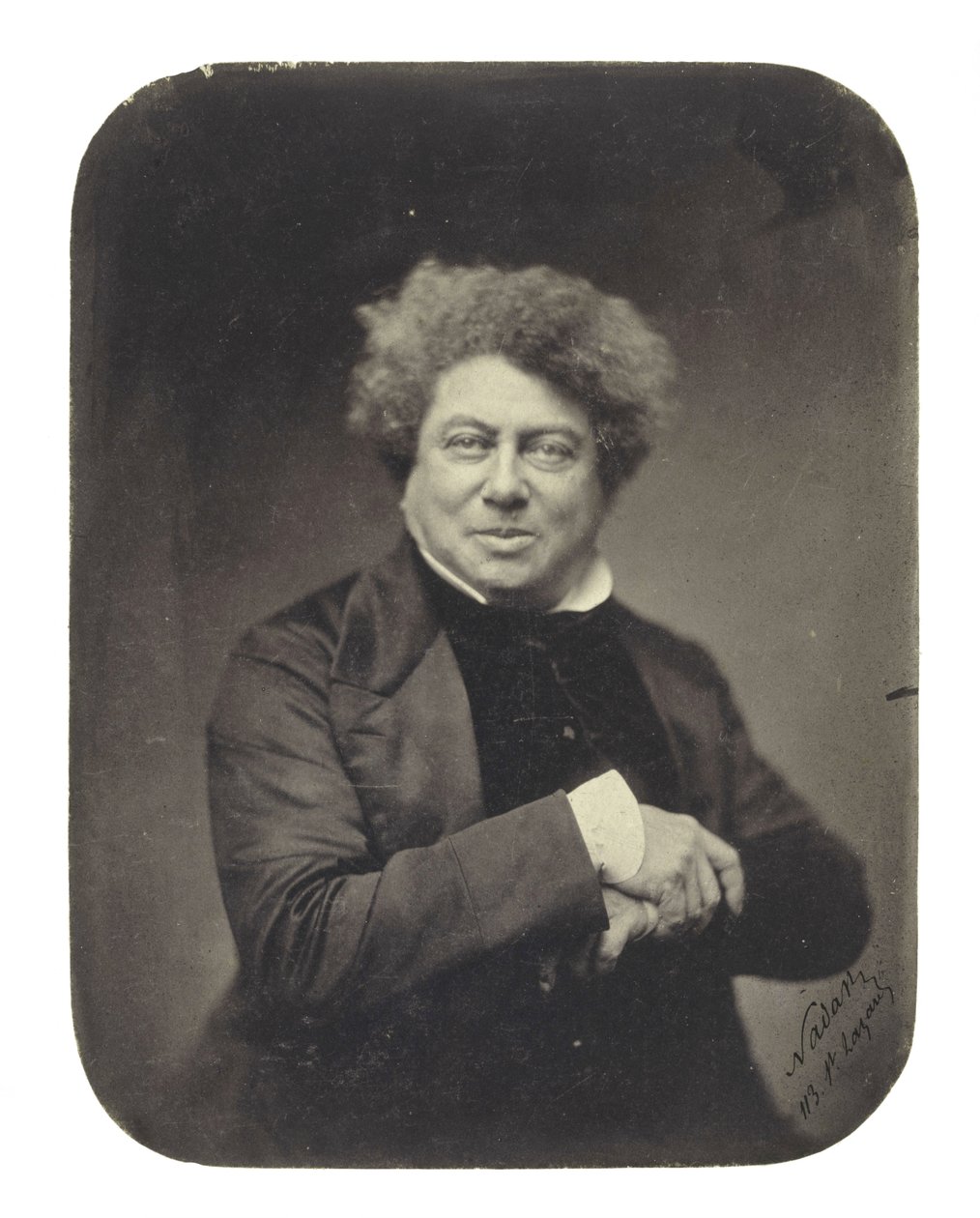 Alexander Dumas apja (1802-1870) alkotó: Nadar