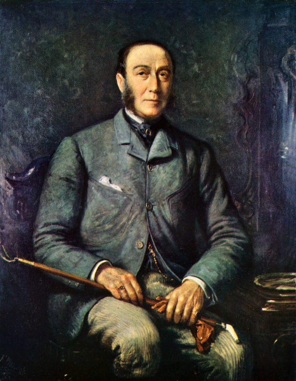 James Roosevelt - portré alkotó: Felix Stone after Moscheles