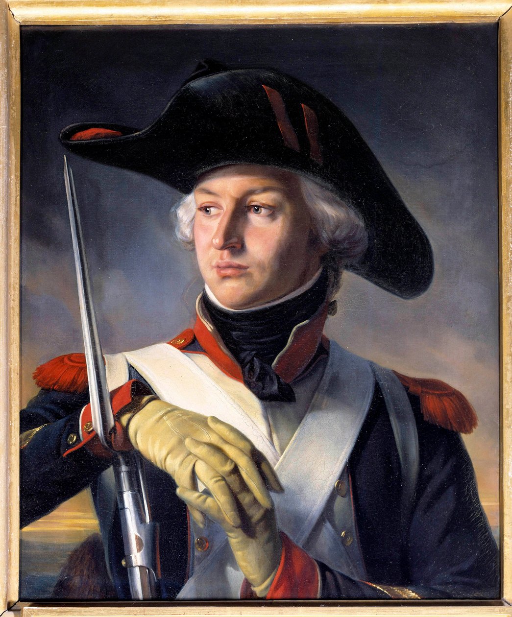 Jean Andoche Junot (Jean-Andoche) (1771-1813) portréja Grenadier őrmester, Abrantes hercege Henri Felix Philippoteaux (1815-1884) festménye 1792 Dim. 0,72 x 0,55 m alkotó: Felix (after) Philippoteaux