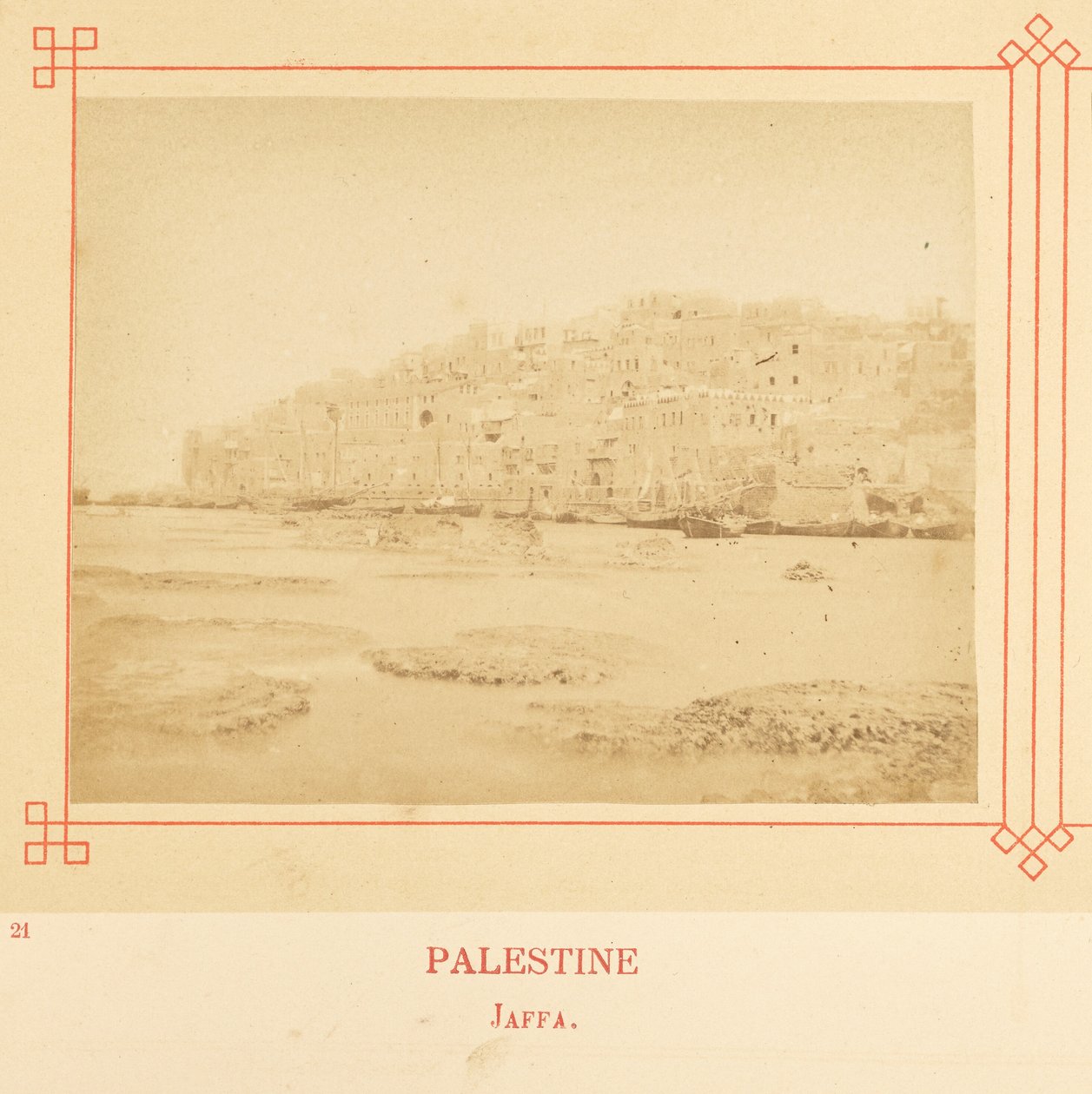 Jaffa alkotó: Félix Bonfils