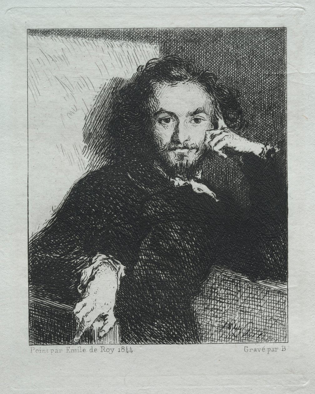 Baudelaire, Emil de Roy nyomán alkotó: Felix Bracquemond