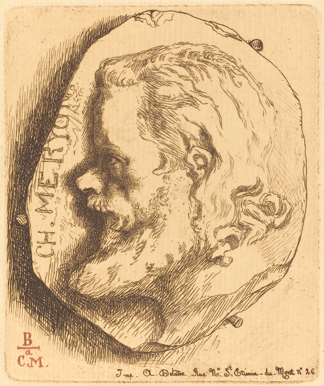 Charles Meryon alkotó: Felix Bracquemond