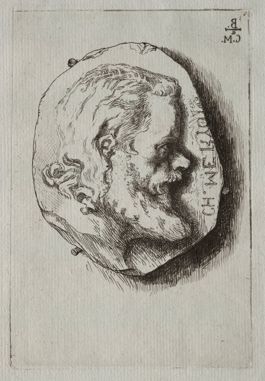 Charles Meryon, 1854. alkotó: Felix Bracquemond