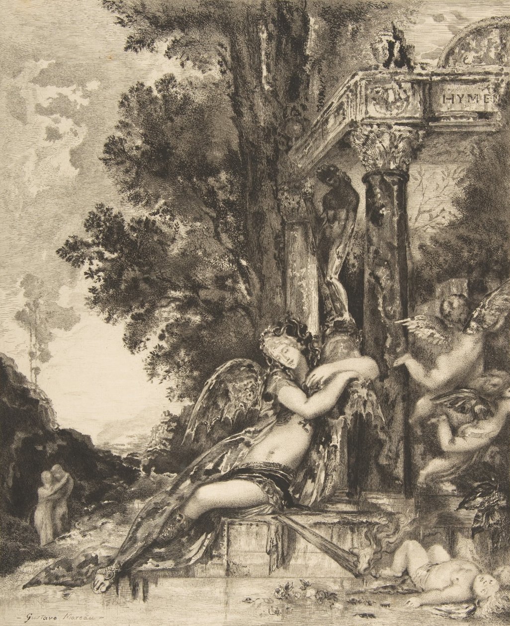 Discord, 1886. alkotó: Felix Bracquemond