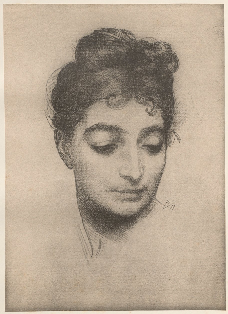 Portré, 1899. alkotó: Felix Bracquemond