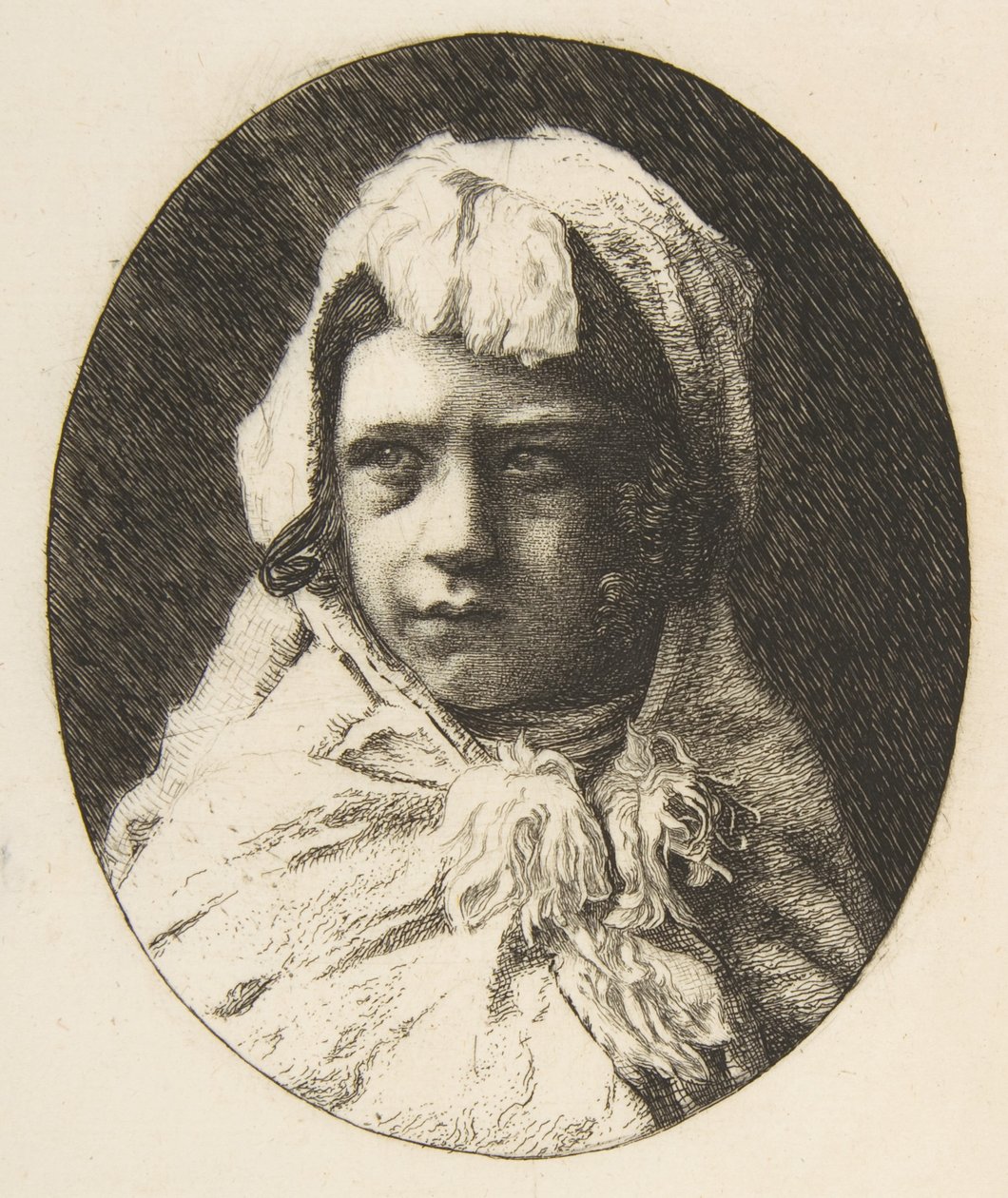 Henri Houssaye portréja gyermekkorában, 1855-60. alkotó: Felix Bracquemond