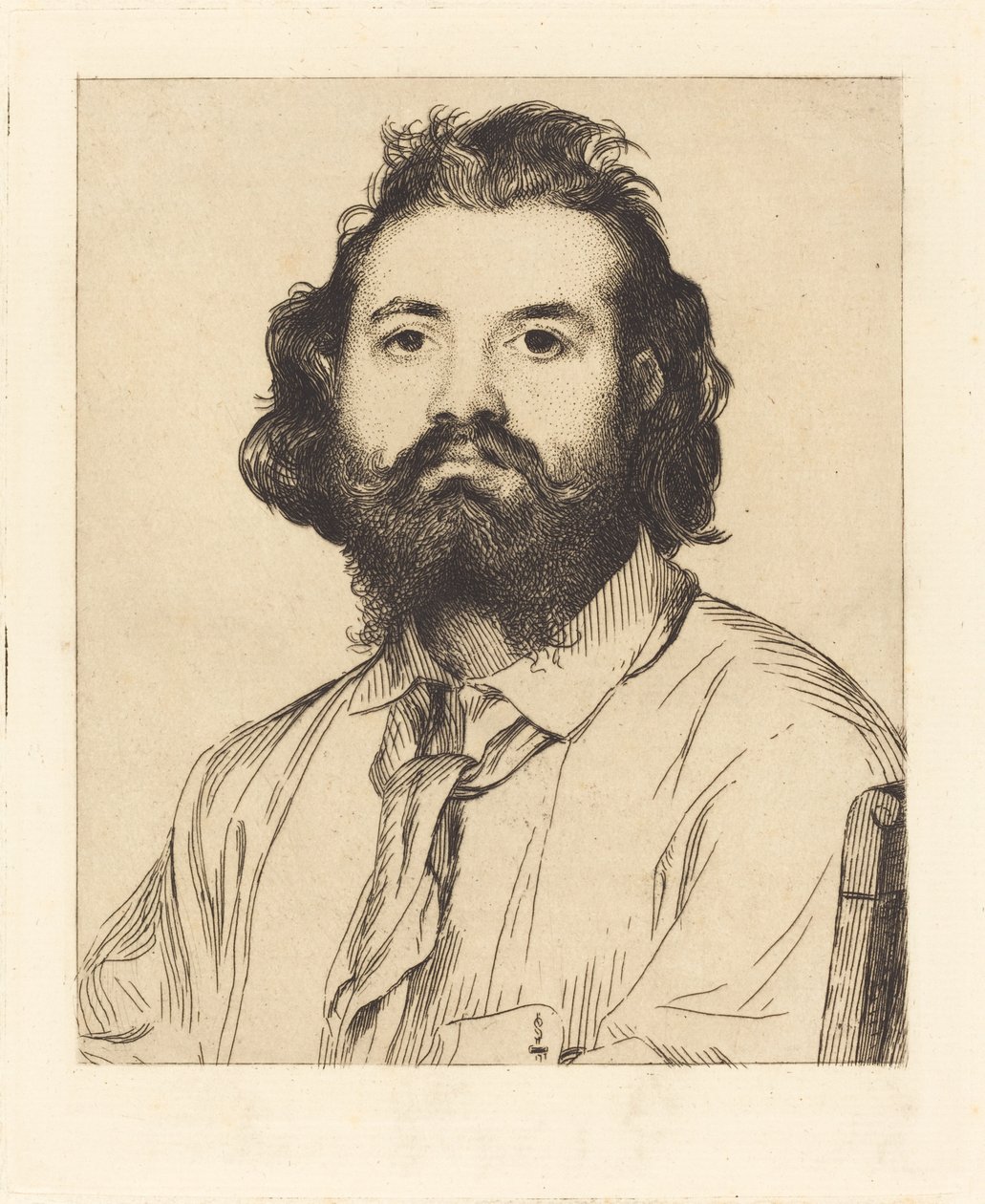Zacharie Astruc alkotó: Felix Bracquemond