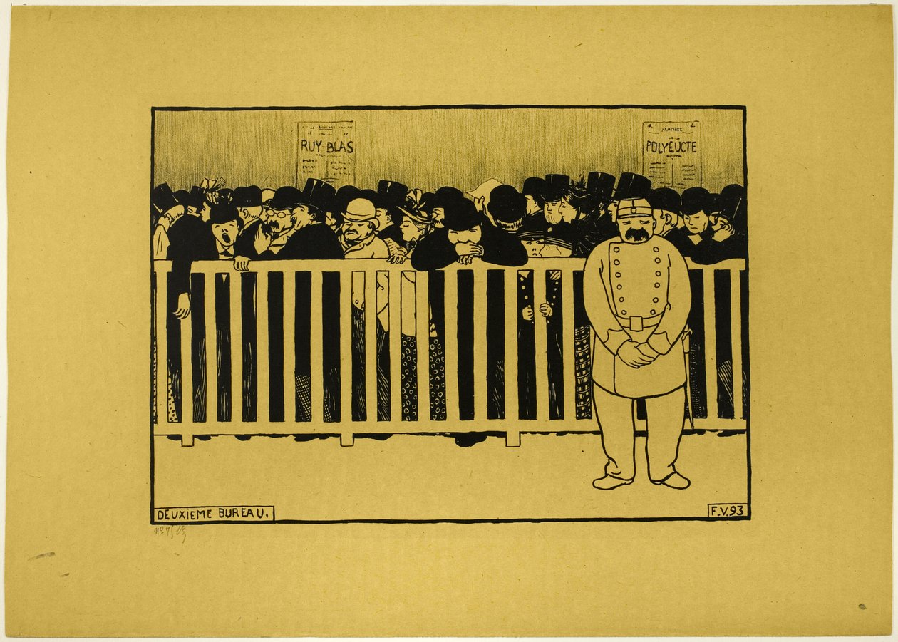 Jegyiroda alkotó: Felix Edouard Vallotton