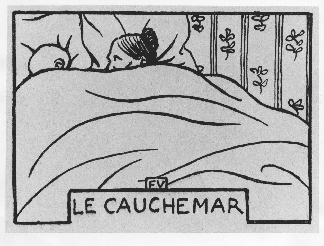Sárgarépafej: „A rémálom”, írta Jules Renard, szerk. Flammarion (illusztráció) alkotó: Felix Edouard Vallotton