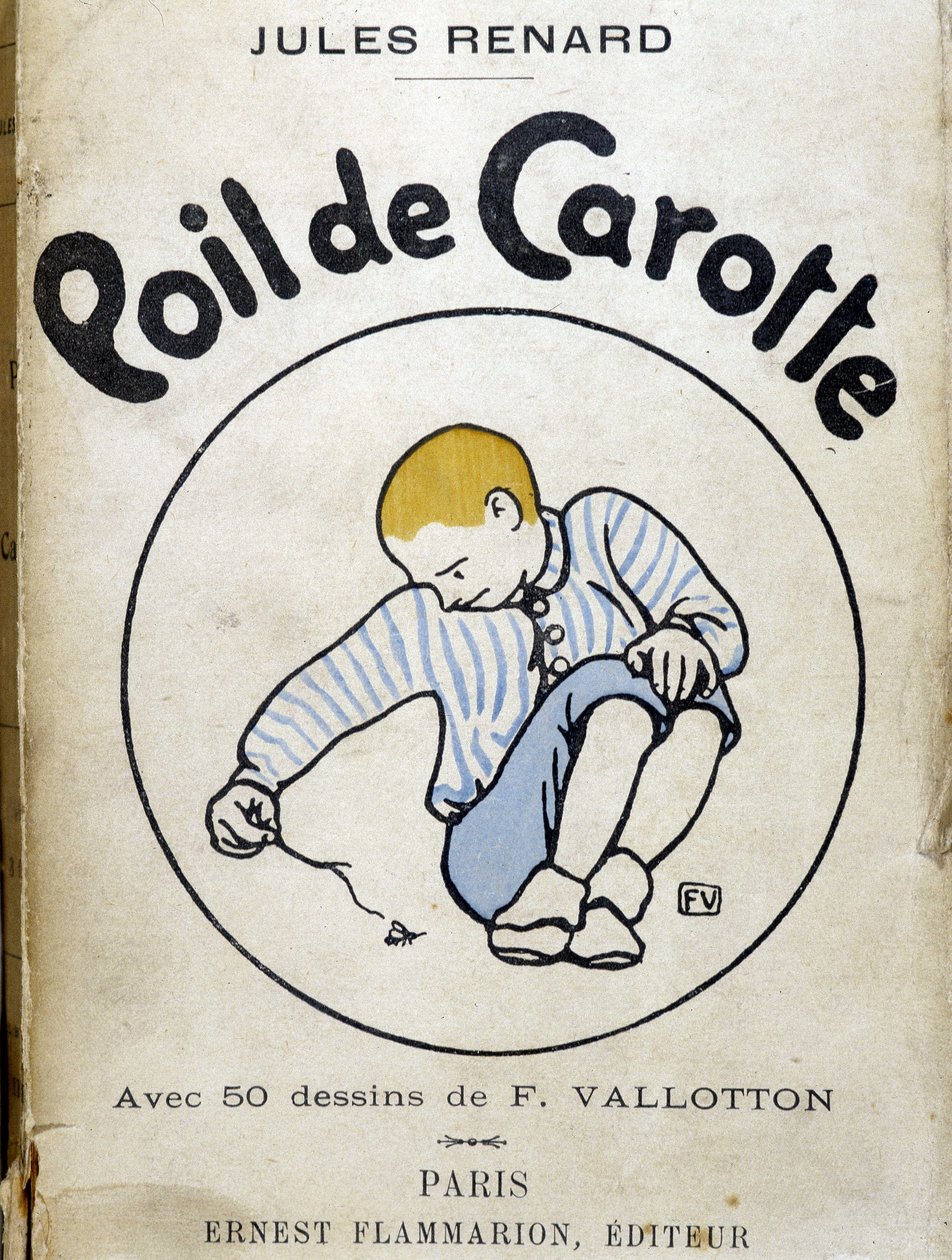 Borító „Carrot Head”, Jules Renard Paris, Ernest Flammarion (könyvborító) alkotó: Felix Edouard Vallotton