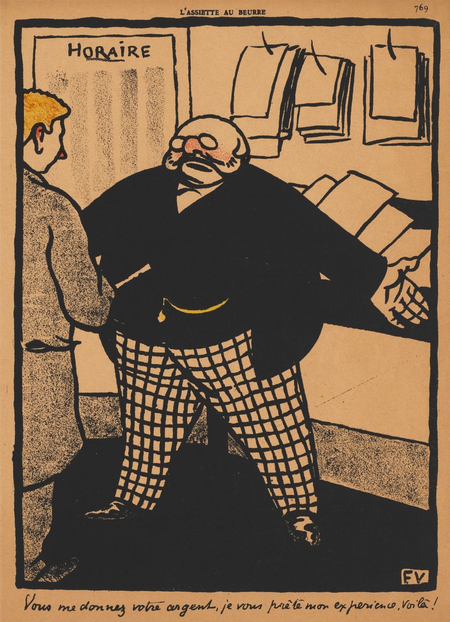 Bűnök és büntetések XII, 759: Te add a pénzed, 1869. alkotó: Felix Edouard Vallotton