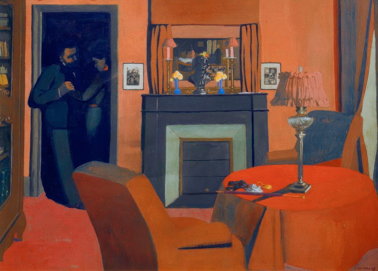 A vörös szoba alkotó: Felix Edouard Vallotton