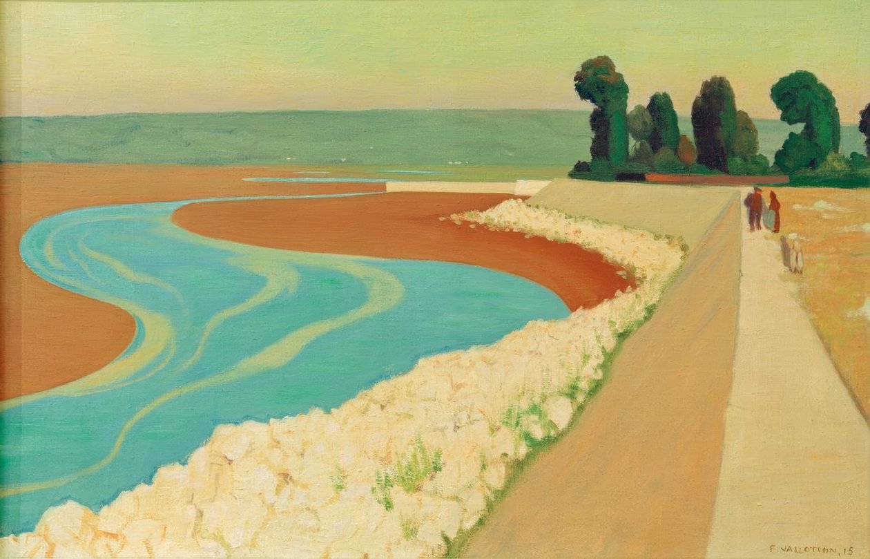 Honfleur gát alkotó: Felix Edouard Vallotton