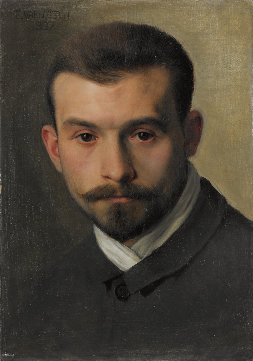 Felix Jasinski, 1887 alkotó: Felix Edouard Vallotton