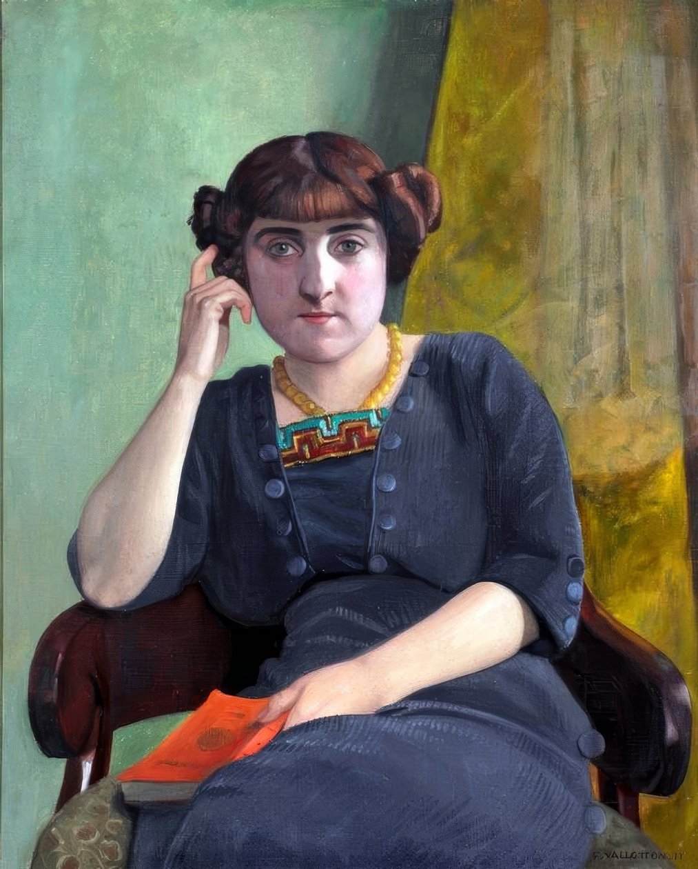 Félix Edouard Vallotton (1865. december 28. – 1925. december 29.) svájci festő. alkotó: Felix Edouard Vallotton