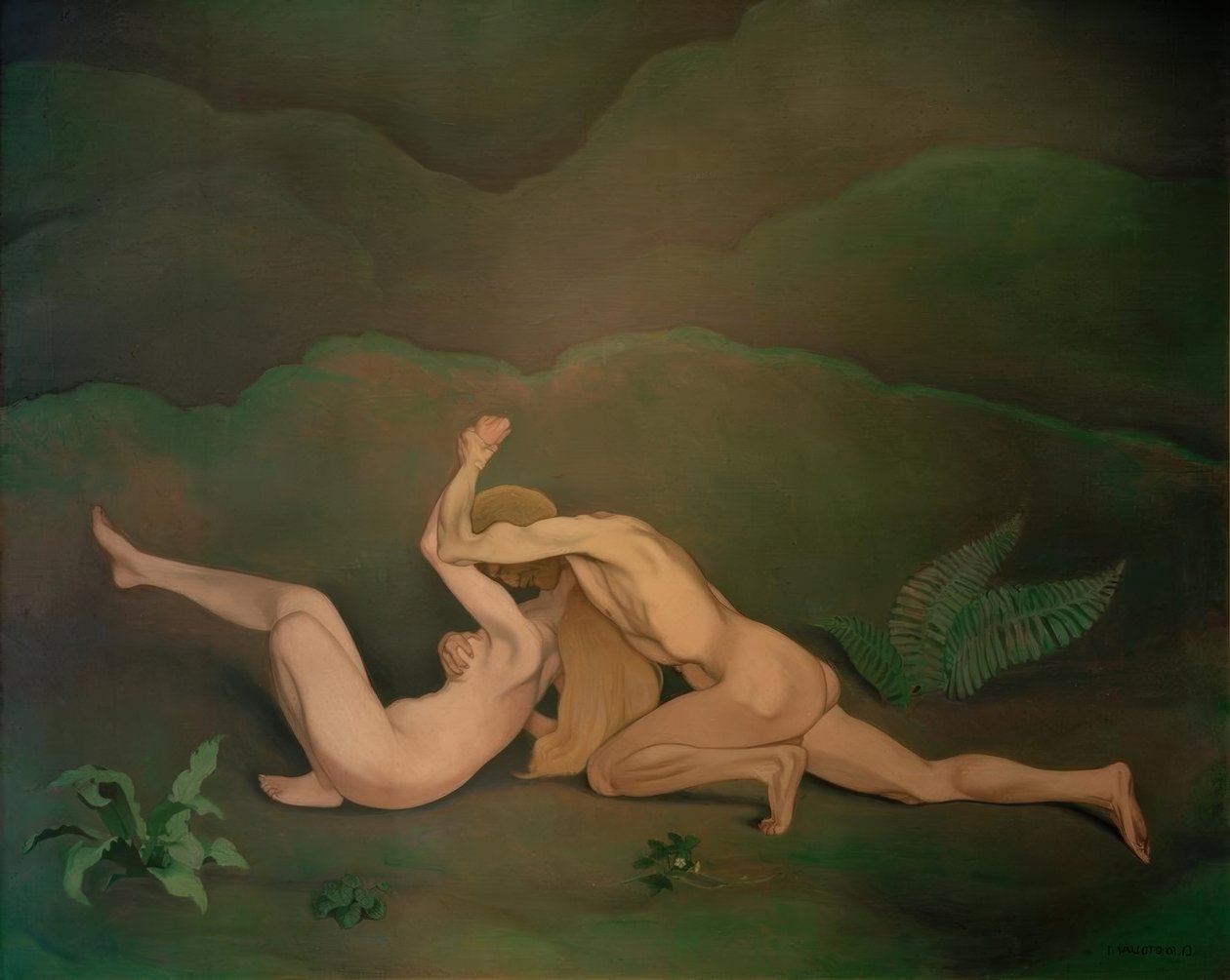 Férfi és nő alkotó: Felix Edouard Vallotton