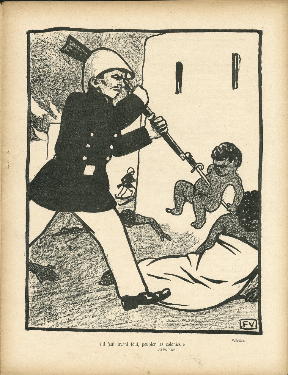 Felix dit Vallotton illusztrációja alkotó: Felix Edouard Vallotton