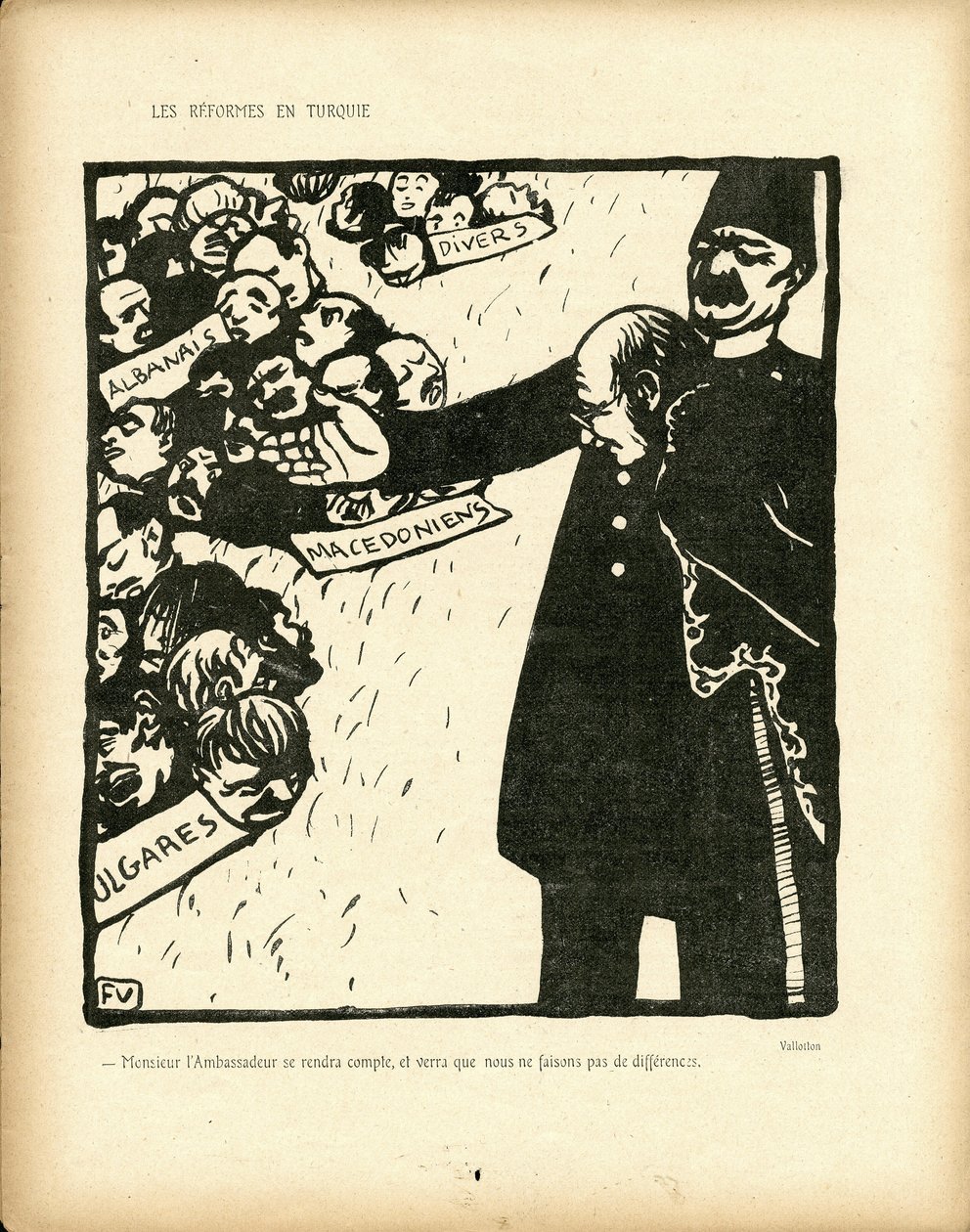 Felix dit Vallotton illusztrációja alkotó: Felix Edouard Vallotton