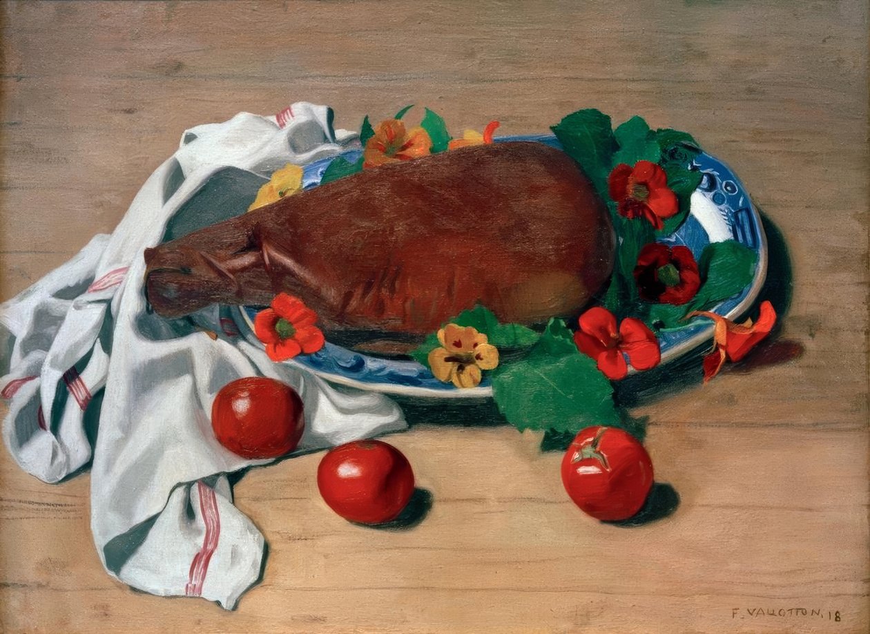 Sonka és paradicsom alkotó: Felix Edouard Vallotton