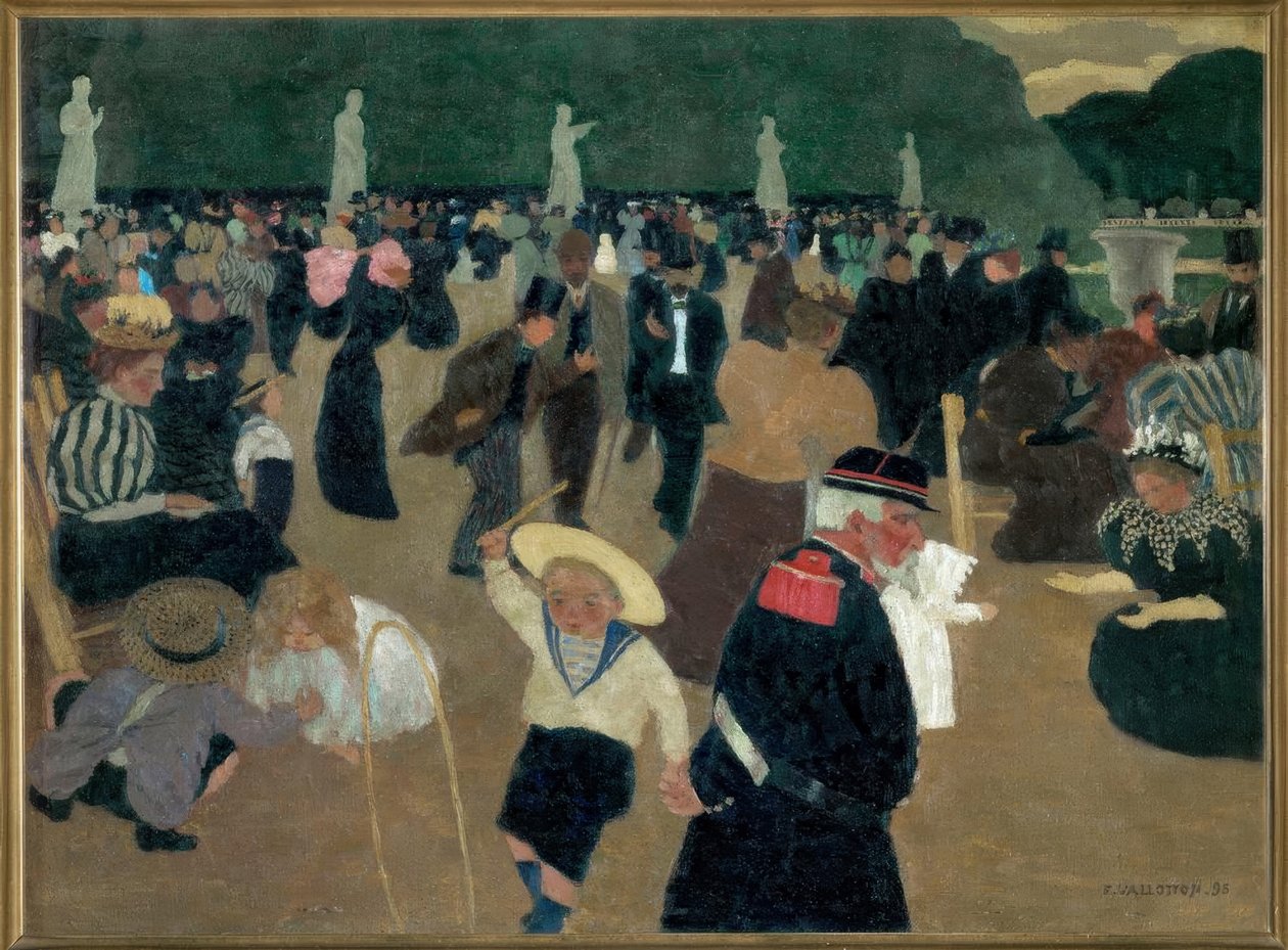 Luxemburg kert alkotó: Felix Edouard Vallotton