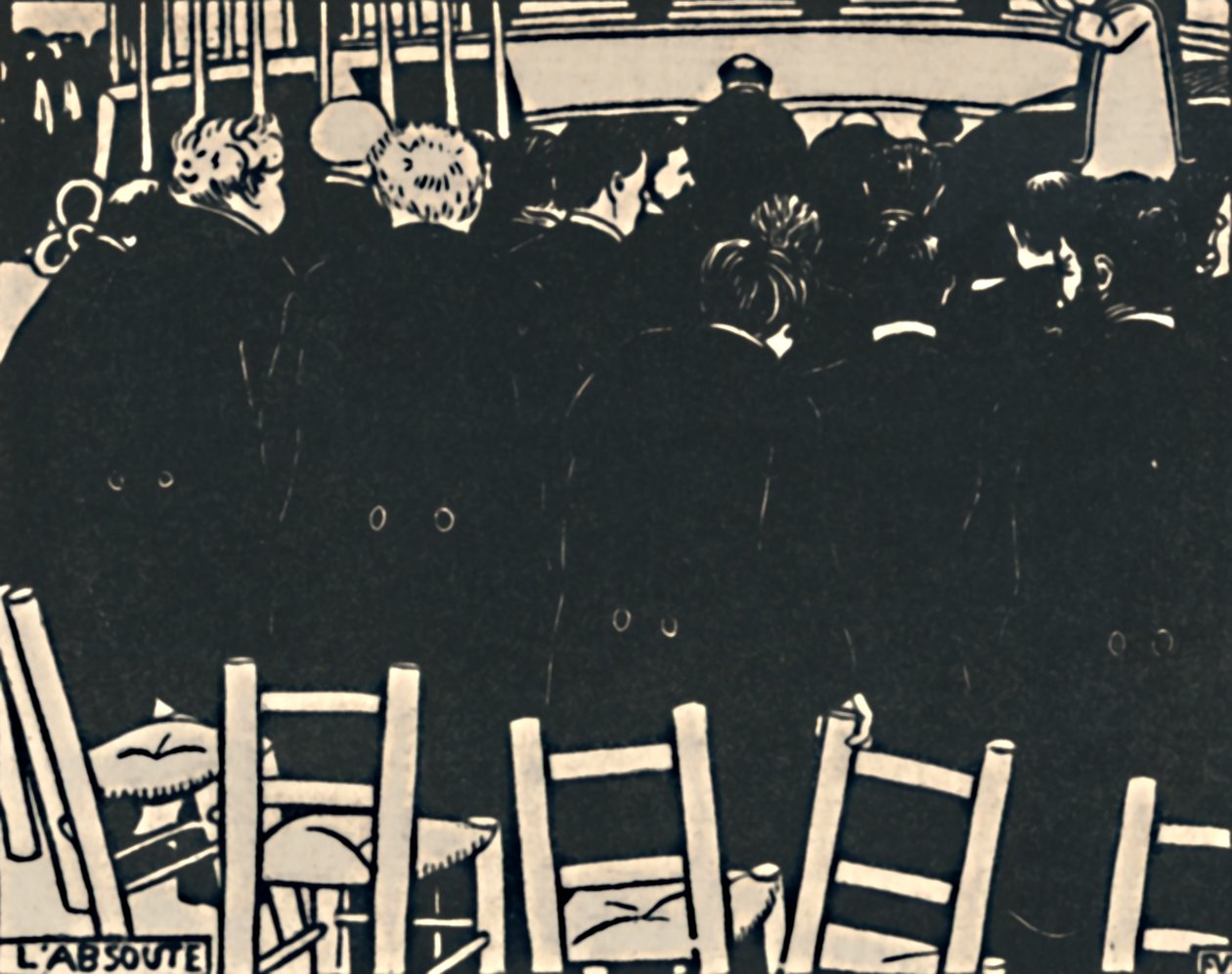 LAbsoute, 1919 alkotó: Felix Edouard Vallotton