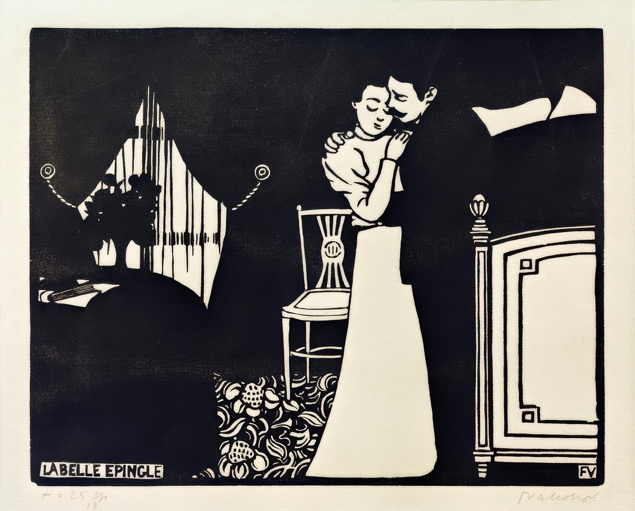 A gyönyörű gombostű alkotó: Felix Edouard Vallotton