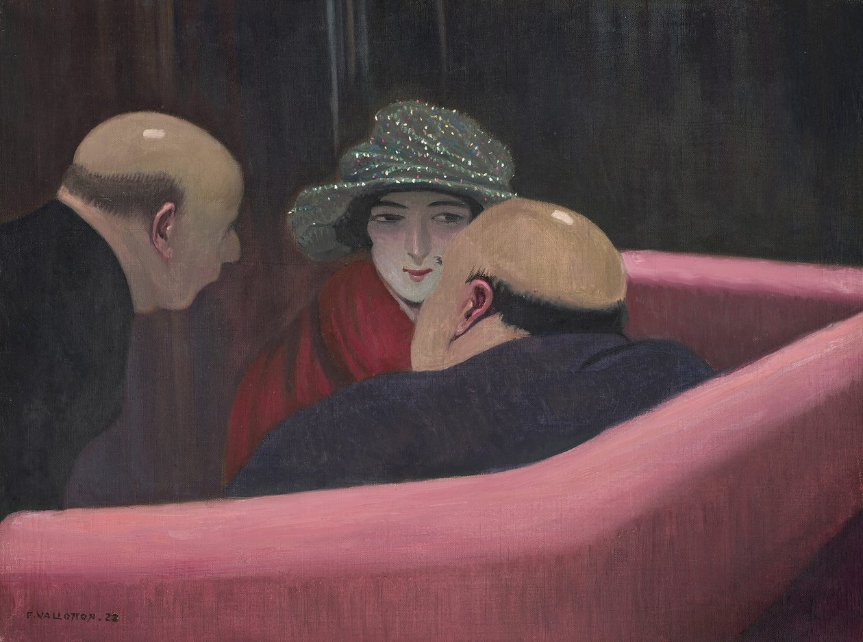 A szelíd Suzanne, 1922. alkotó: Felix Edouard Vallotton