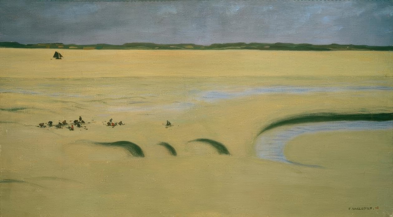 A sár, viharos égbolt alkotó: Felix Edouard Vallotton