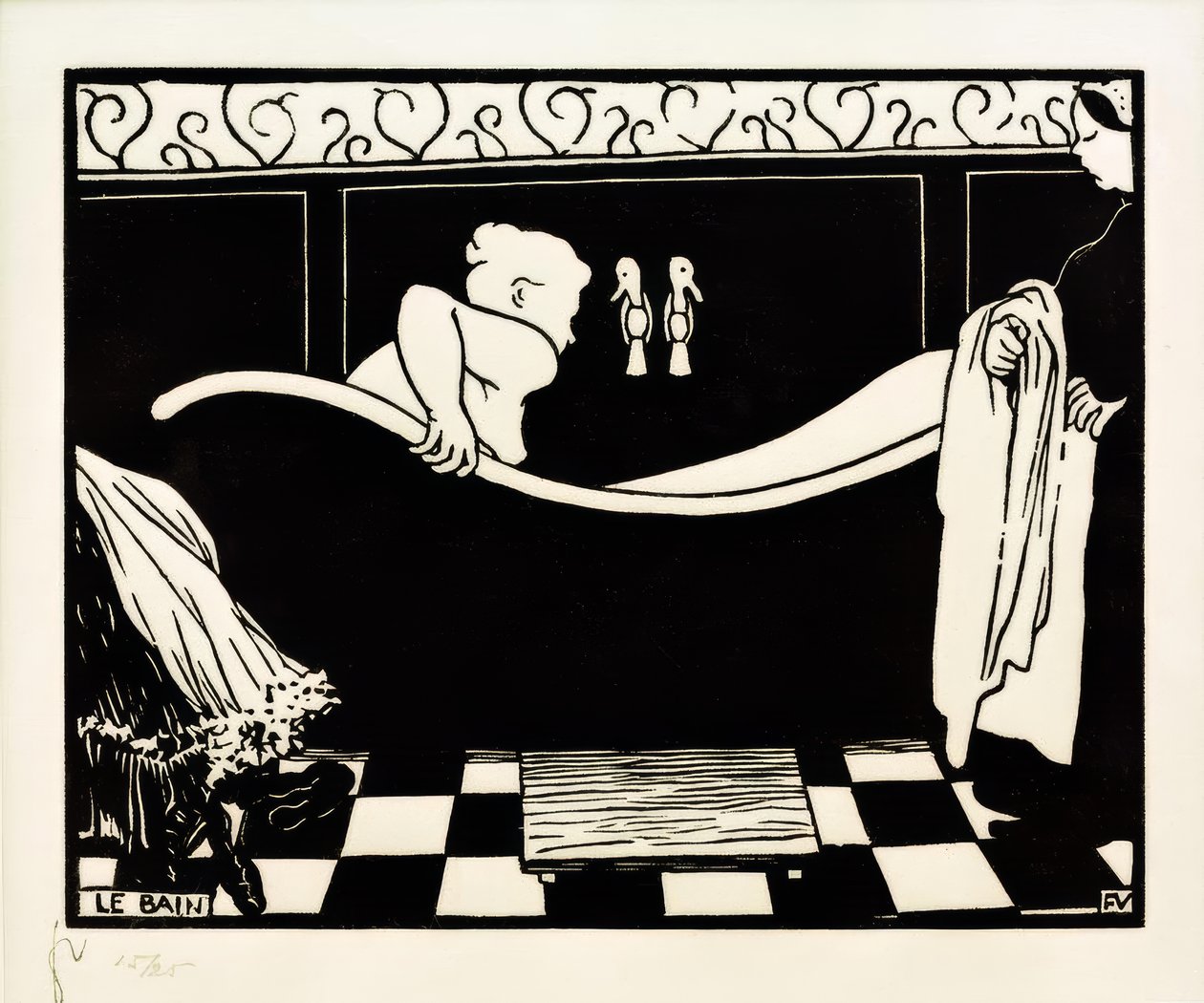 A fürdés alkotó: Felix Edouard Vallotton