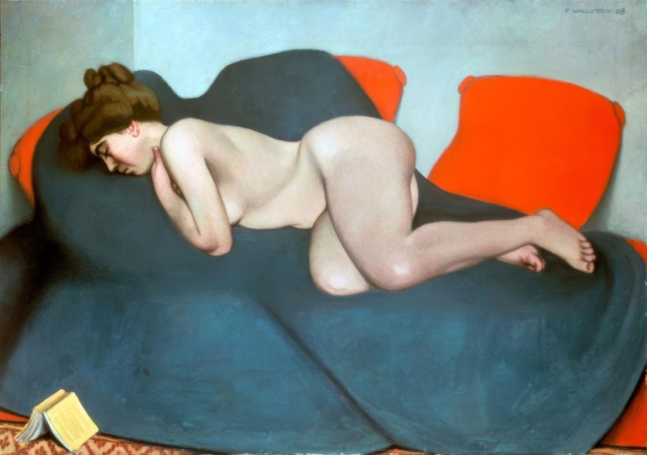 Alvás (Alvás), 1908 alkotó: Felix Edouard Vallotton