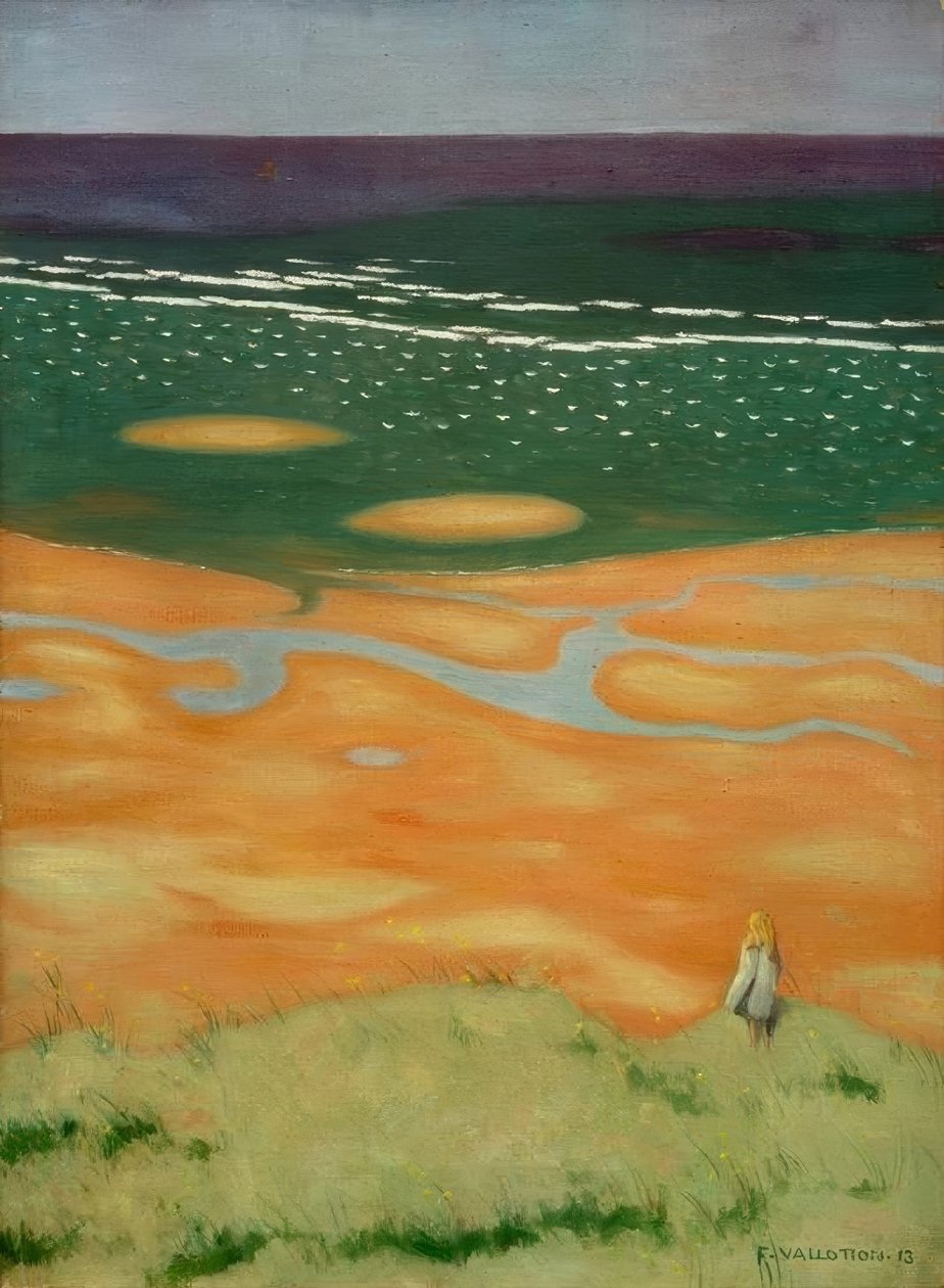 Emelkedő ár, Houlgate alkotó: Felix Edouard Vallotton