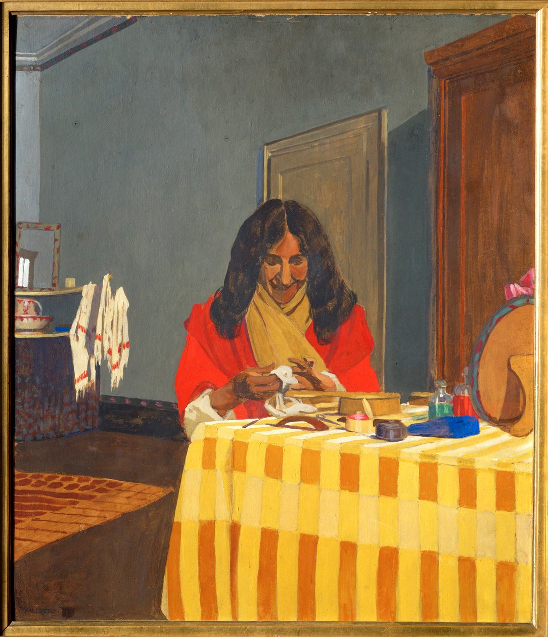 Mme. Felix Vallotton alkotó: Felix Edouard Vallotton