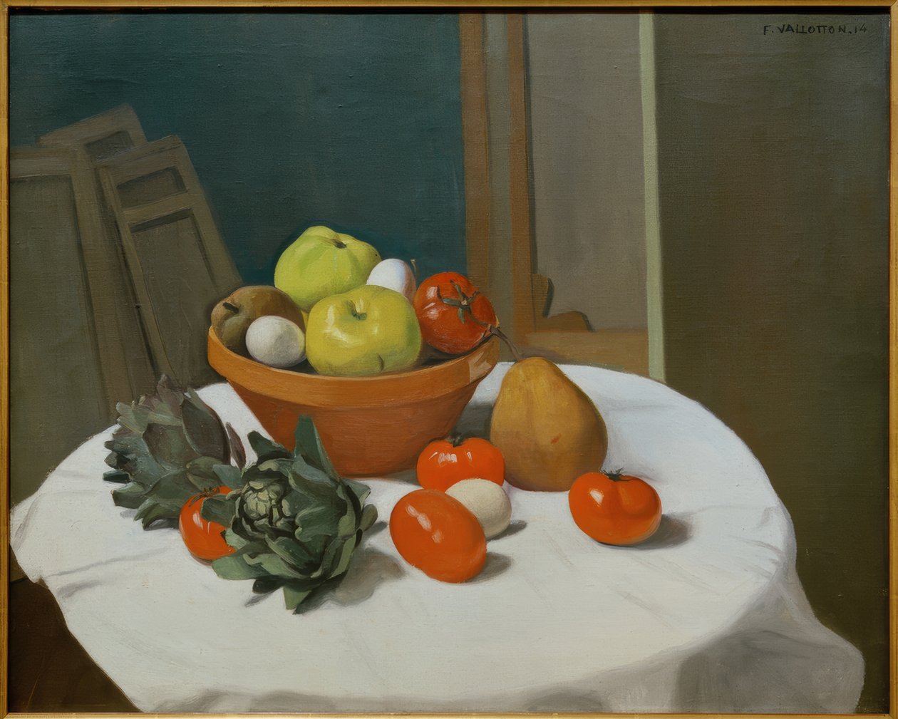 gyümölcs és zöldség alkotó: Felix Edouard Vallotton