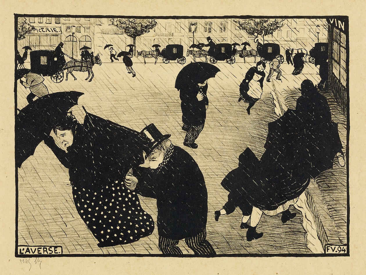Intenzív Párizs, 1893-94 alkotó: Felix Edouard Vallotton