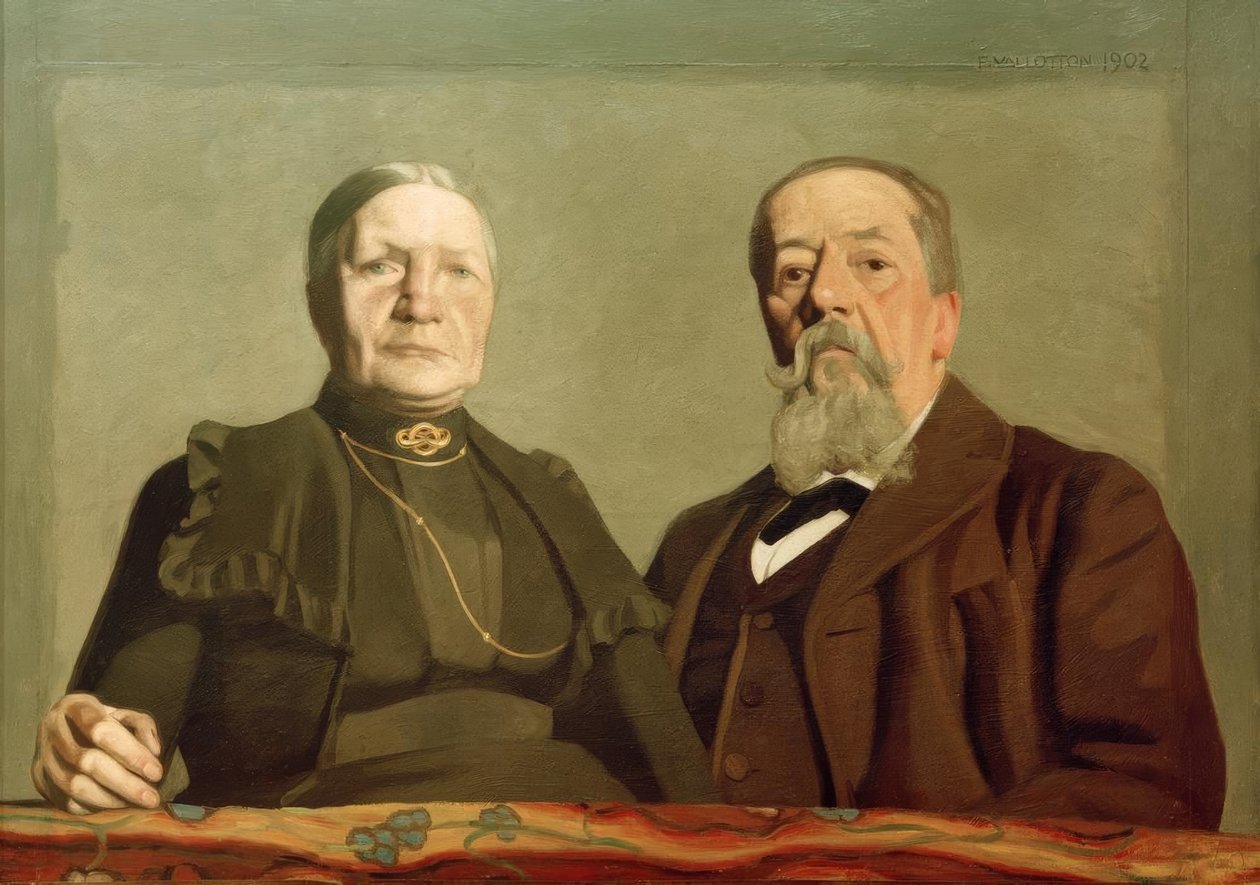 Portré a szüleim újraegyesüléséről alkotó: Felix Edouard Vallotton
