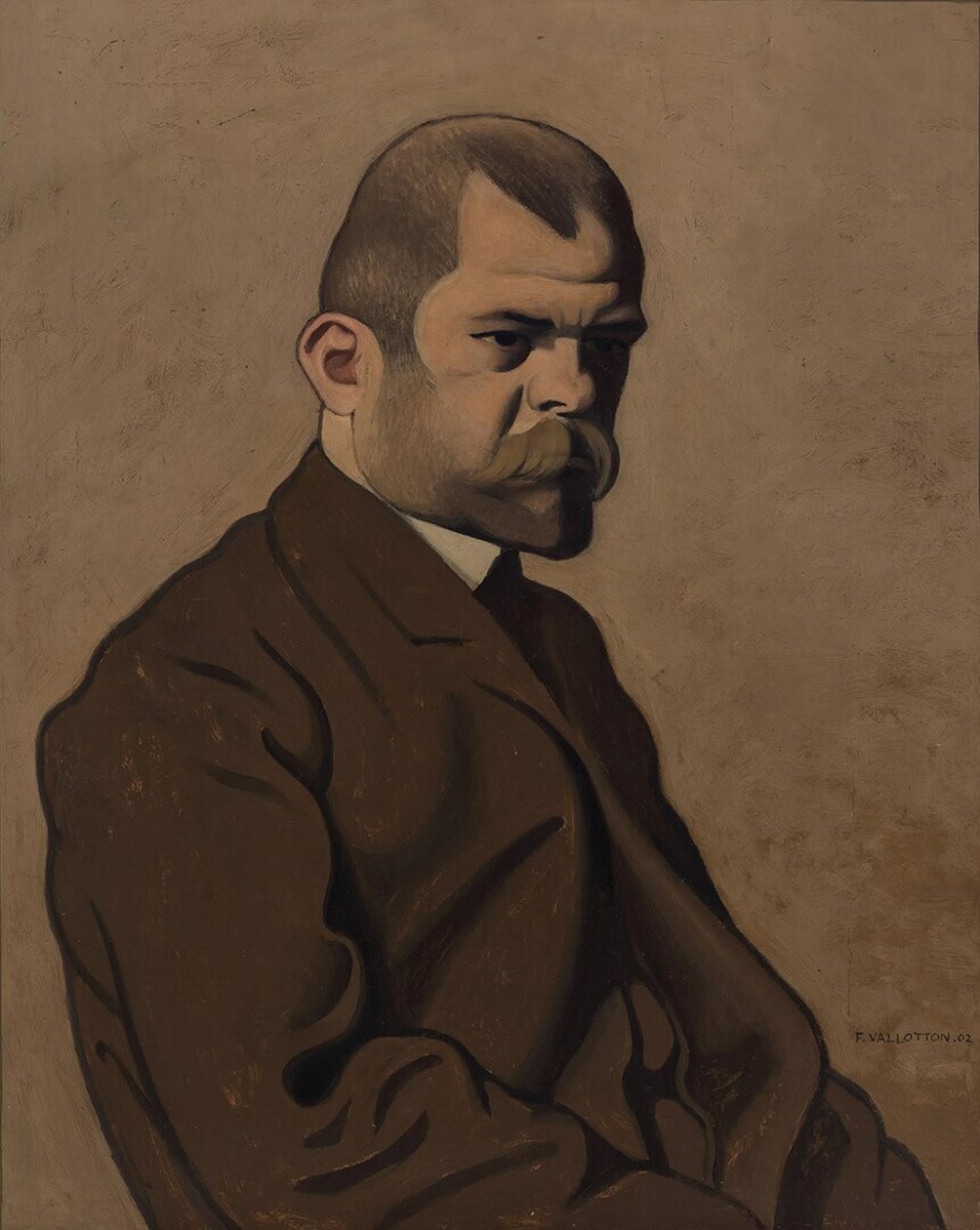 Ambroise Vollard portréja 1865-1939, 1902. alkotó: Felix Edouard Vallotton