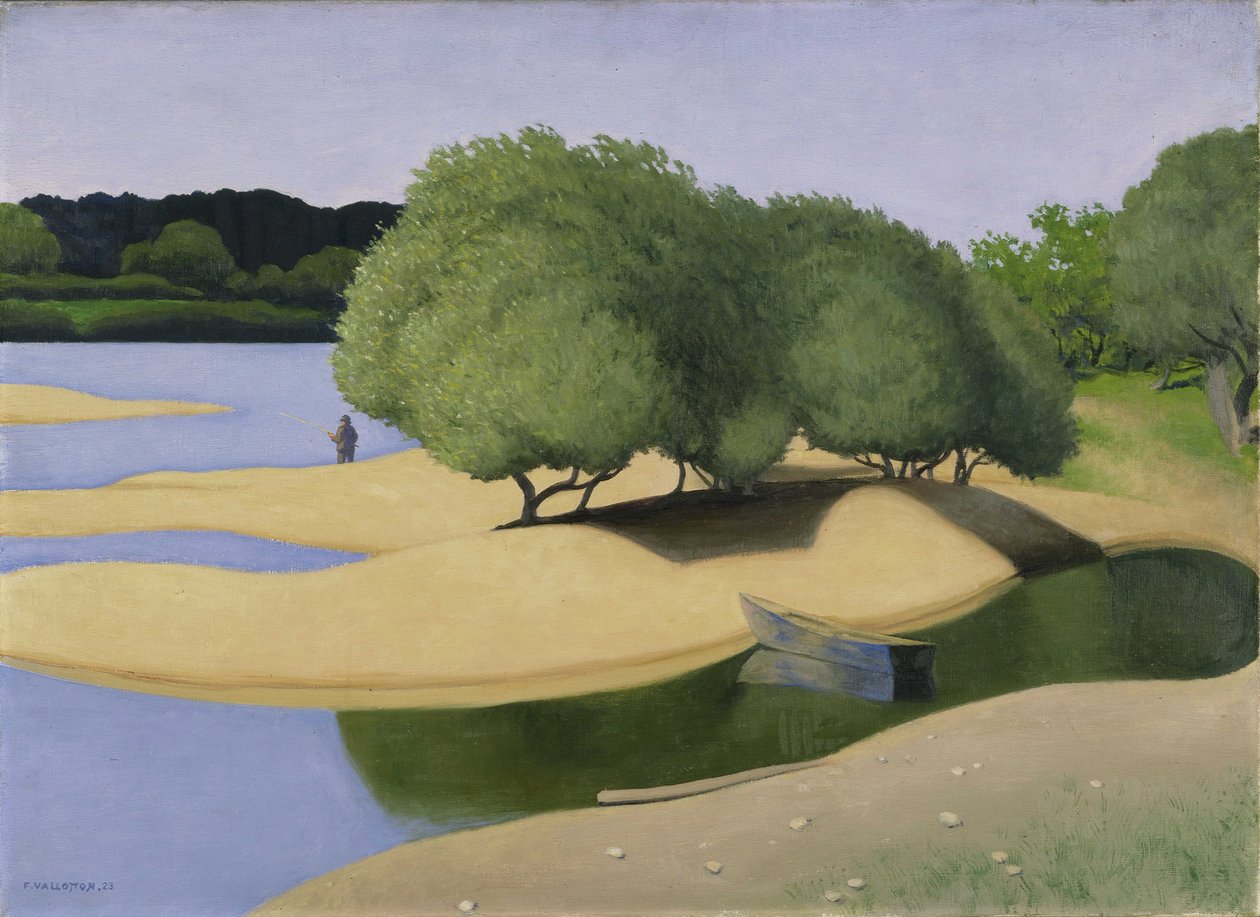 Homokpadok a Loire-parton alkotó: Felix Edouard Vallotton