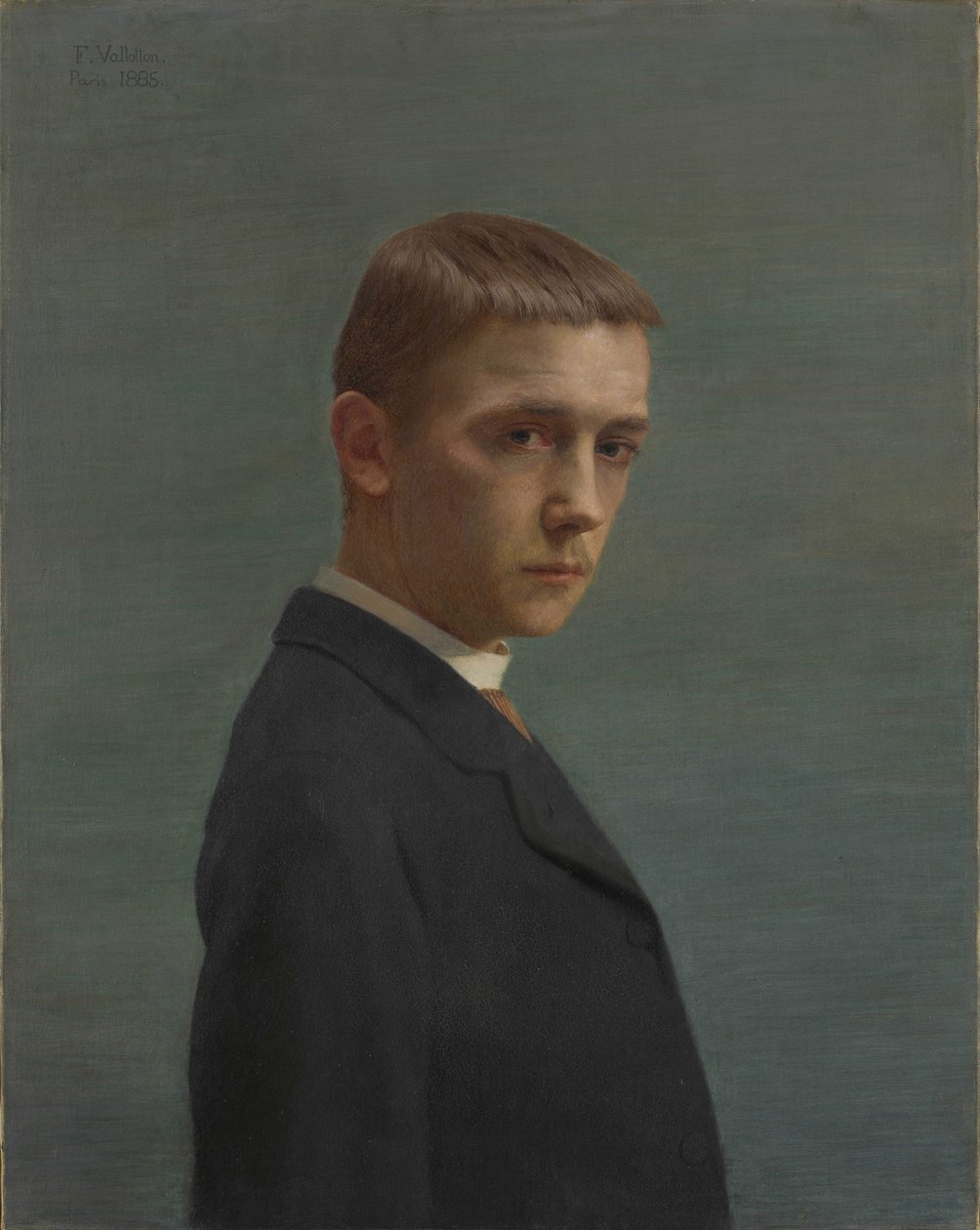 Önarckép húsz évesen Önarckép húsz évesen, 1885. alkotó: Felix Edouard Vallotton