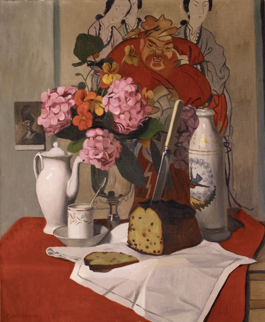 Csendélet virágokkal, 1925 alkotó: Felix Edouard Vallotton
