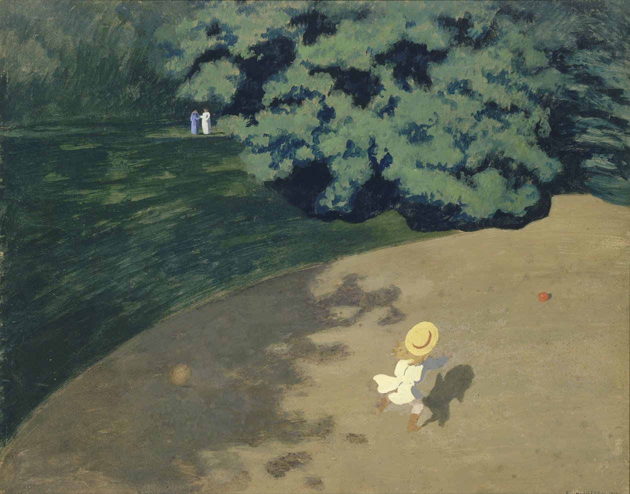 A bál, 1899 alkotó: Felix Edouard Vallotton