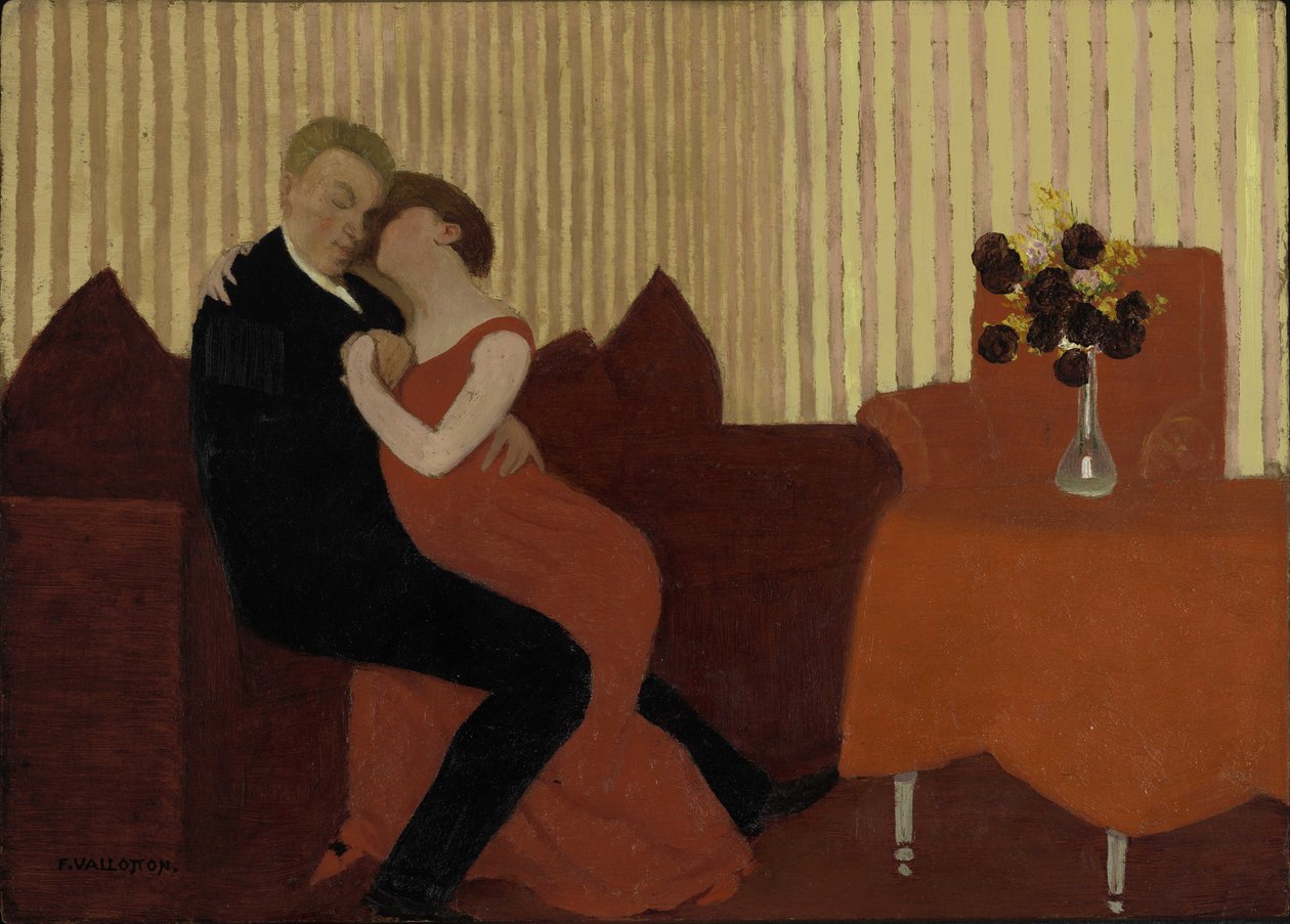 A hazugság A hazugság, 1897. alkotó: Felix Edouard Vallotton