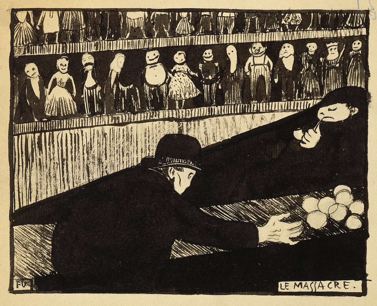 A mészárlás alkotó: Felix Edouard Vallotton