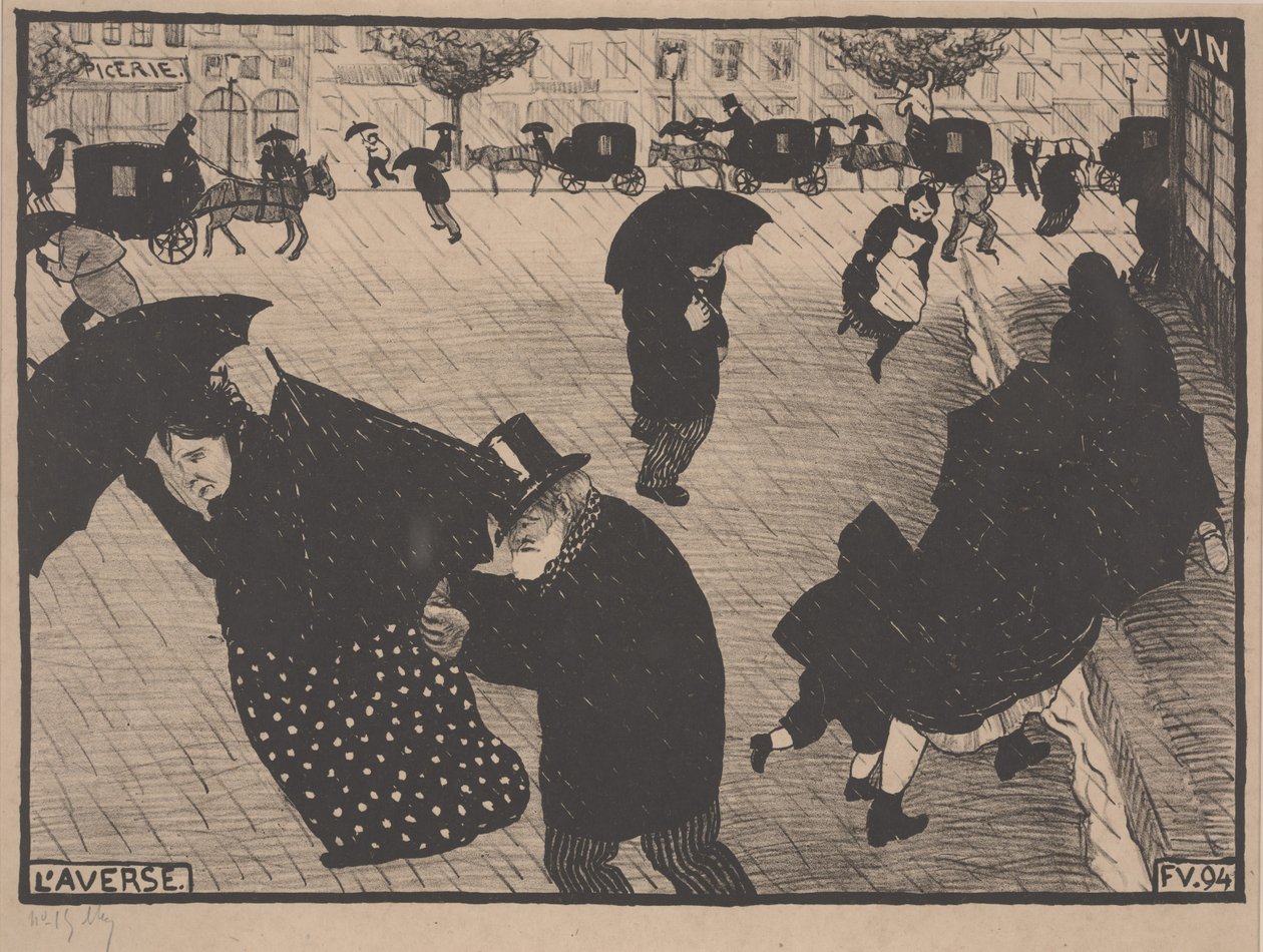 A zuhany alkotó: Felix Edouard Vallotton