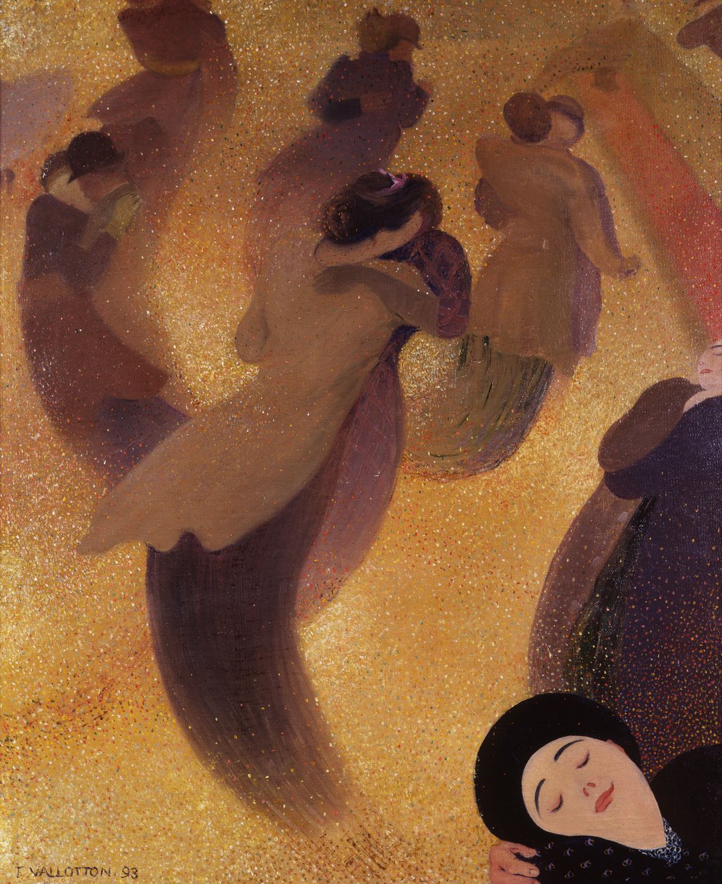 A La Valse keringő alkotó: Felix Edouard Vallotton